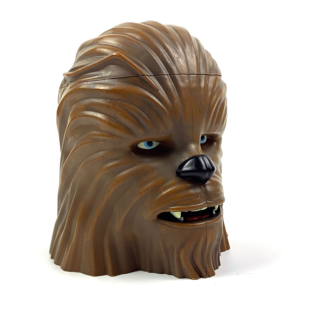 Disney Parks Star Wars Dessert Party Chewbacca Chewie Stein Mug Cup Flip Lid SEE